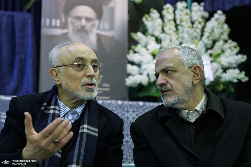 مراسم بزرگداشت آیت الله موسوی بجنوردی (ره) در حسینیه جماران - 1