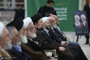 تجدید میثاق رئیس قوه قضاییه و جمعی از اعضای دستگاه قضا با آرمان های حضرت امام خمینی (س)-2