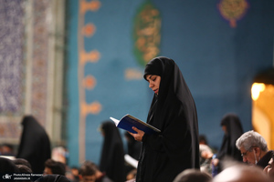 مراسم احیای شب بیست و سوم ماه رمضان در حرم مطهر امام رضا (ع)