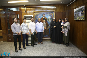 بازدید گردشگران نوروزی از بیت امام خمینی(س) در جماران 