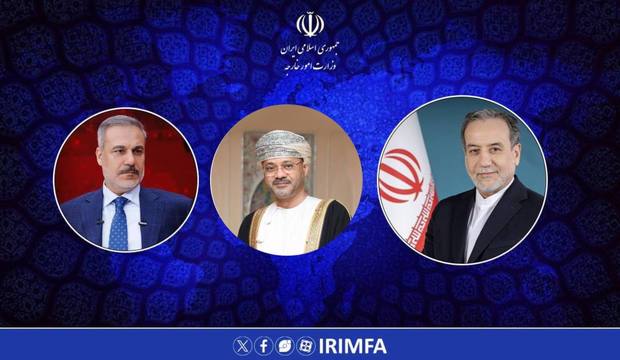 گفت‌وگوی تلفنی عراقچی و با وزرای امور خارجه عمان و ترکیه/ تاکید بر بهره‌گیری از ظرفیت‌های دیپلماتیک، تداوم تماس‌ها و هماهنگی‌ها برای پیگیری مسائل منطقه‌ای و جلوگیری از تشدید تنش‌ها 