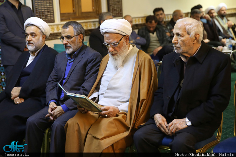 مراسم دهمین سالگرد رحلت آیت الله توسلی(ره) در حسینیه شماره دو جماران