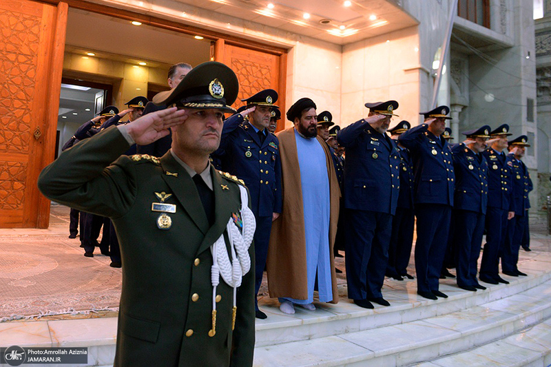 تجدید میثاق فرماندهان نیروی هوایی ارتش با آرمان های حضرت امام (س)