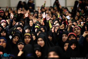 عزاداری اربعین حسینی با حضور هیئت‌های دانشجویی در حسینیه امام خمینی