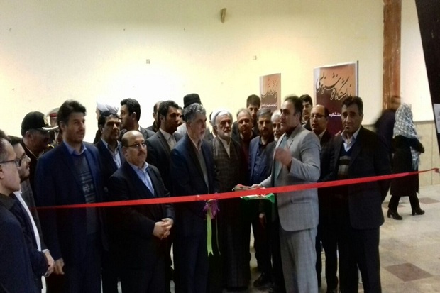 نمایشگاه خوشنویسی و نقاشی در مهاباد افتتاح شد