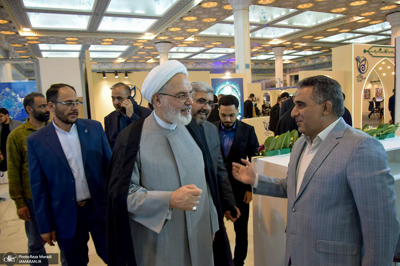 غرفه موسسه تنظیم و نشر آثار امام خمینی (س) در سی و سومین نمایشگاه بین المللی قرآن کریم-1
