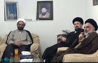 دیدار جمعی از علمای اهل سنت مقیم انگلستان با یادگار امام