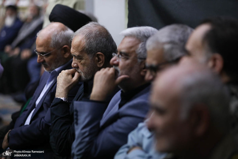 مراسم تکریم ۵۷ شهید گلگون کفن ارتش جمهوری اسلامی ایران