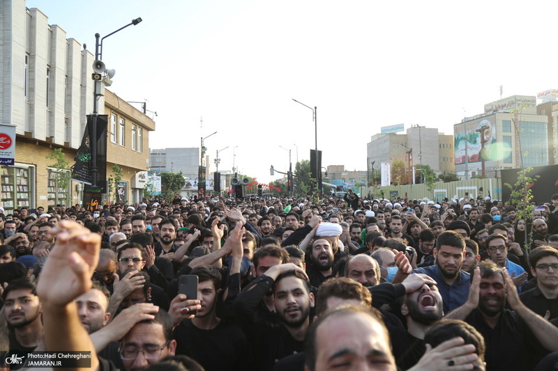 مراسم عزاداری شهادت حضرت علی(ع) با حضور آیت الله العظمی وحید خراسانی