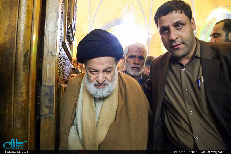 مراسم بزرگداشت آیت الله هاشمی رفسنجانی(ره) در مسجد اعظم قم-1