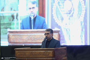 تجدید میثاق سرپرست و کارکنان موسسه تنظیم و نشر آثار امام خمینی(س) با آرمان های بنیانگذار جمهوری اسلامی