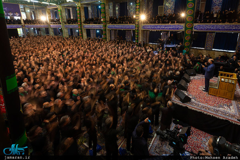 مراسم عزاداری حضرت اباعبدالله الحسین(ع) در مسجد حظیره یزد
