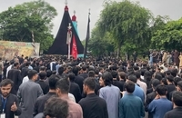 مراسم عزاداری اربعین حسینی در پاکستان (1)