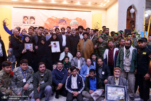 نخستین یادواره شهدای مدافع حرم فاطمیون در حرم مطهر امام خمینی(س)