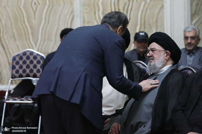 مراسم ختم شهيده زهرا حداد عادل-2