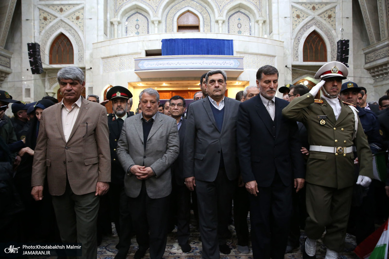 تجدید میثاق شهردار، اعضای شورای شهر و مدیران شهری تهران با آرمان های امام راحل