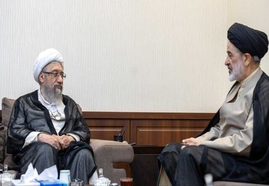 دیدار مشاور امور روحانیت رئیس‌جمهور با رییس مجمع تشخیص مصلحت نظام/ آملی لاریجانی: مطالبه‌گری روحانیت از دولت باید واقع‌بینانه باشد