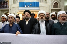 ادای احترام مهمانان خارجی چهلمین کنفرانس وحدت اسلامی به مقام شامخ حضرت امام خمینی (س)