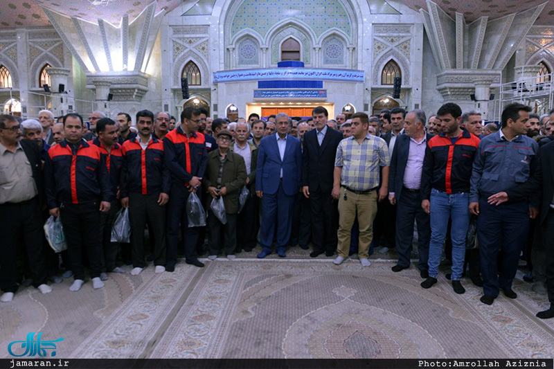 تجدید میثاق جامعه کارگری با آرمان های حضرت امام خمینی(س)