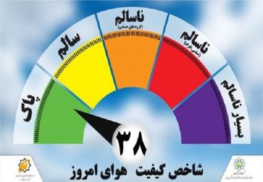 کیفیت هوای مشهد پاک ثبت شده است