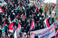 تظاهرات در تعز یمن برای حمایت از فلسطین (7)