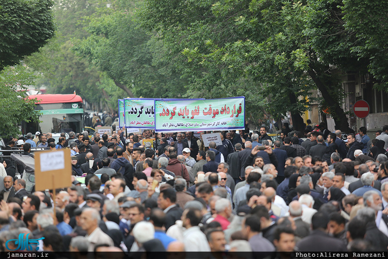 مراسم روز جهانی کارگر در تهران 