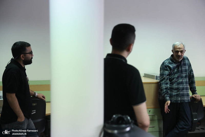 بازدید احمد مسجد جامعی از پایگاه خبری جماران