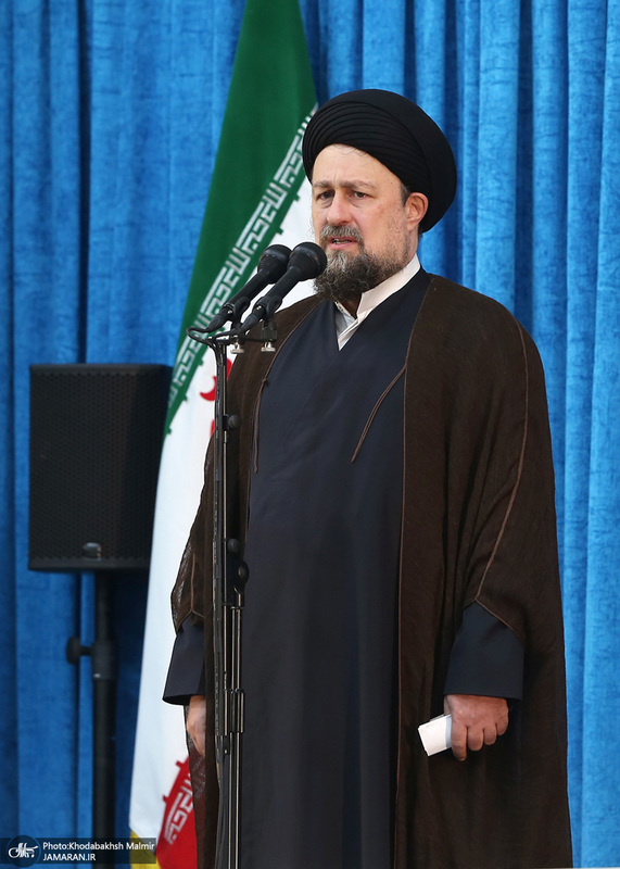 حضور شخصیت‌های سیاسی و مسئولان کشوری و لشکری در مراسم سالگرد ارتحال حضرت امام خمینی (س) -2