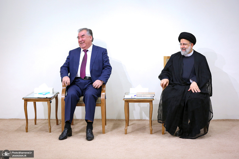 دیدار رئیس‌جمهور تاجیکستان با رهبر معظم انقلاب