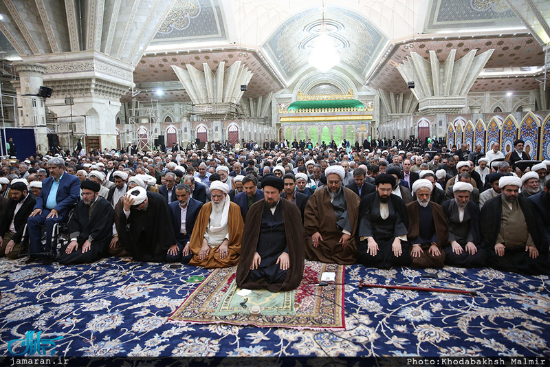  مراسم آخرین پنجشنبه سال در حرم مطهر امام خمینی