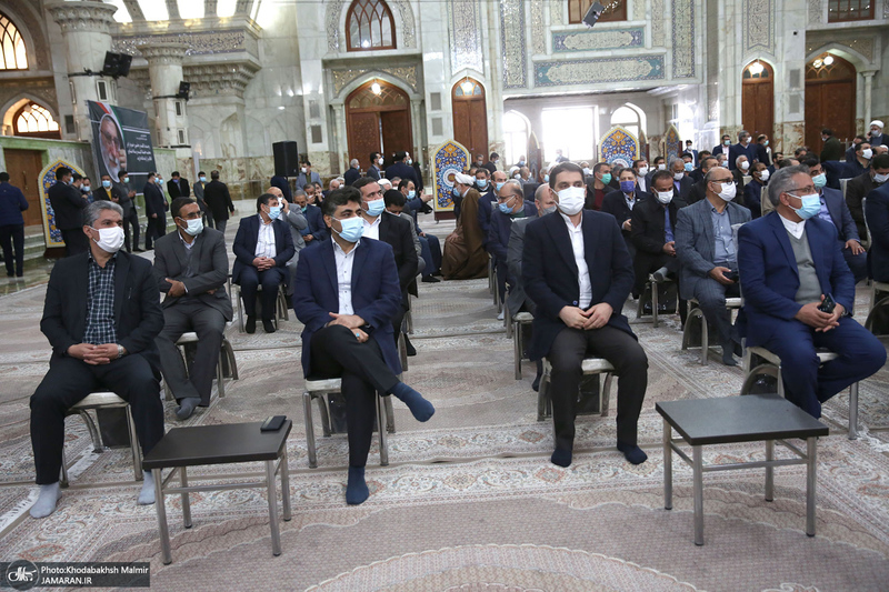 تجدید میثاق رئیس مجلس شورای اسلامی و نمایندگان با آرمان های حضرت امام (س)