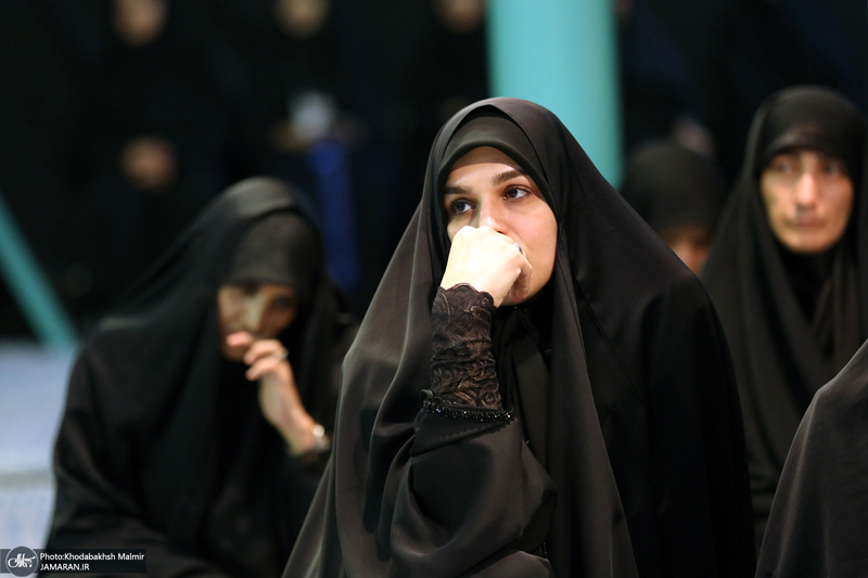 مراسم عزاداری هیئت «حسین جانم» در حسینیه جماران