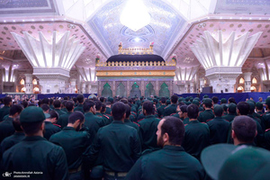 تجدید میثاق کارکنان، اساتید و دانشجویان دانشکده شهید مطهری سازمان بسیج