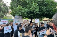 تظاهرات در حیفا برای پایان فوری محاصره و نسل‌کشی در غزه (6)