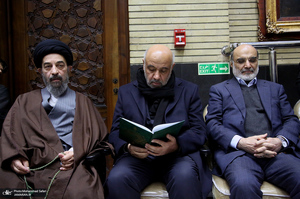 مراسم ترحیم مادر محمد شریعتمداری