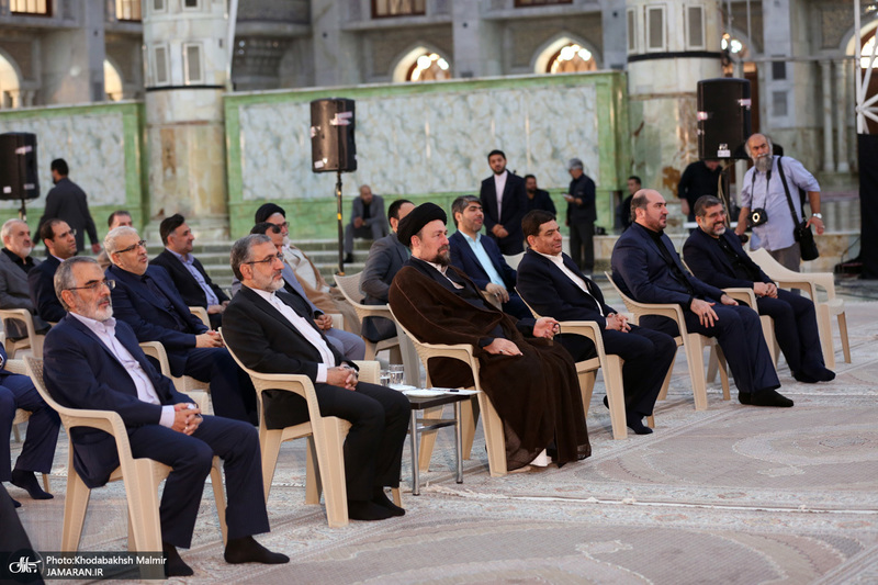 تجدید میثاق رئیس جمهور و اعضای دولت با آرمان های حضرت امام خمینی (س)