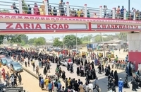 پیاده روی نمادین اربعین در نیجریه (4)