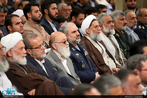 دیدار مسئولان نظام و سفرای کشورهای اسلامی با رهبر معظم انقلاب