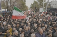 تشییع پیکر دو شهید نیروی هوایی ارتش و نیروی دریایی سپاه در سیرجان  (6)