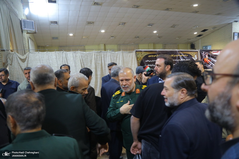 مراسم بزرگداشت پدر شهید سپهبد سید عبدالرحیم موسوی