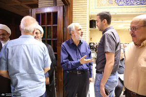 مراسم چهلمین روز در گذشت  مادر مسجدجامعی