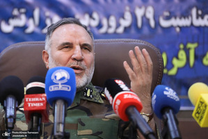 نشست خبری فرمانده نیروی زمینی ارتش
