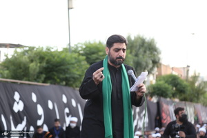 مراسم عزاداری شهادت حضرت امام علی(ع) با حضور آیت الله العظمی وحید خراسانی