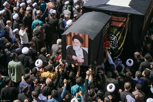 مراسم تشییع آیت الله العظمی شبیری زنجانی-۲