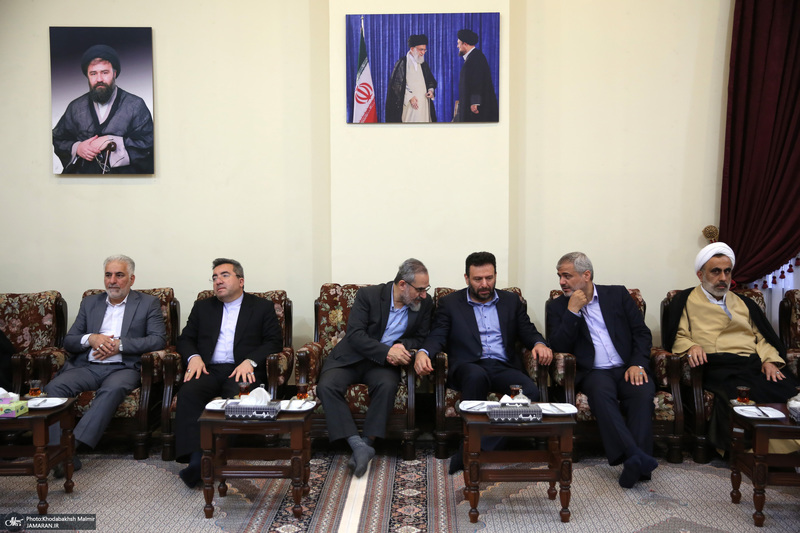 حاشیه مراسم تجدید میثاق رئیس و کارکنان قوه قضاییه با آرمان های امام؛