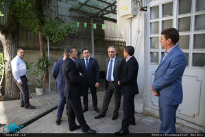 بازدید رئیس سازمان بازرسی کشور آذربایجان از بیت امام خمینی (س) در جماران 