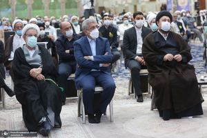 مراسم بزرگداشت حجت الاسلام و المسلمین محتشمی پور(ره) در حرم مطهر امام خمینی