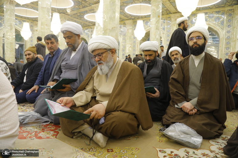 مراسم بزرگداشت آیت الله امامی کاشانی (ره) در مسجد اعظم قم