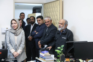 بازدید رییس موسسه تنظیم و نشر آثار امام خمینی (ره) از خبرگزاری ایسنا