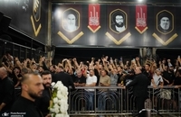 حضور علی لاریجانی بر مزار شهید سید حسن نصرالله (19)